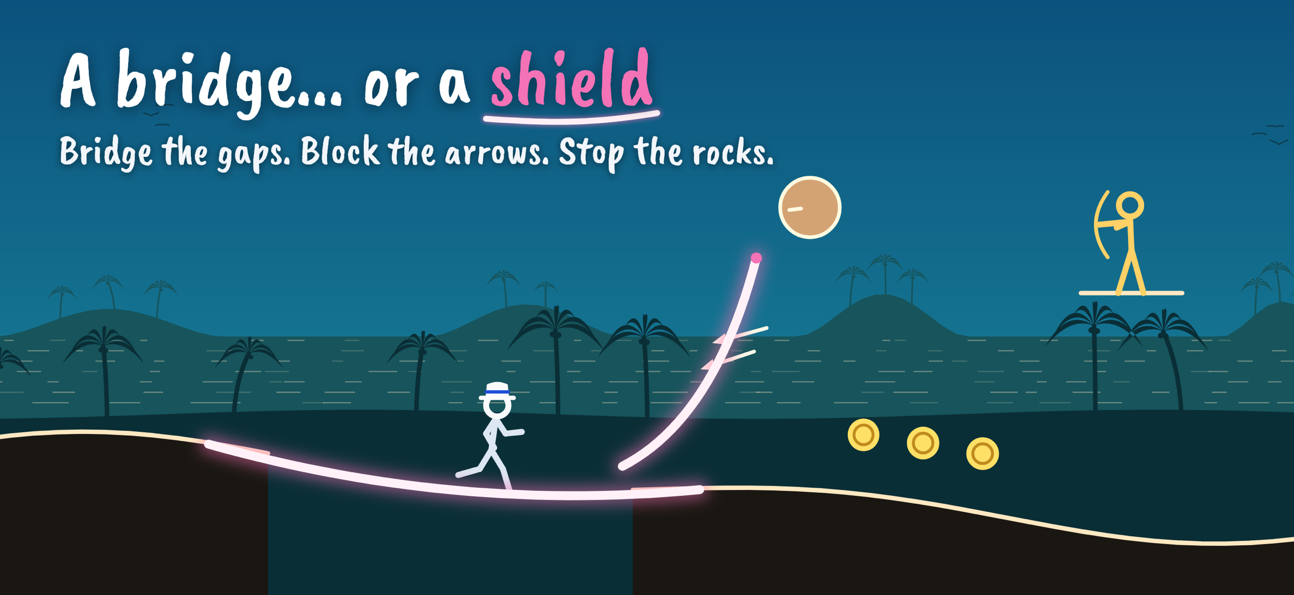 InkLeap: Stick Runner