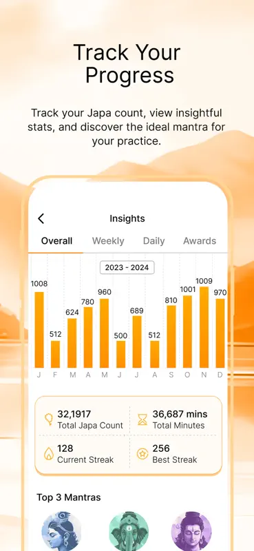 Japa 108 - Counter & Tracker screenshot 4 of 6
