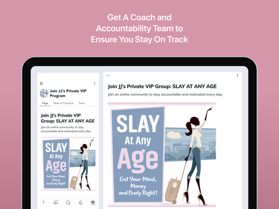 Level Up With JJ Smith iPad screenshot 4 - Health & Fitness app