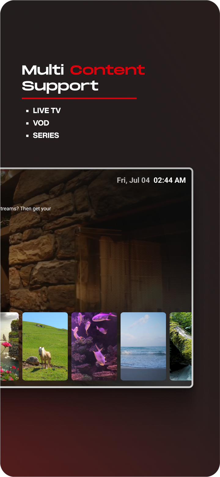 9Xtream 4K Player - IPTV Live screenshot 2