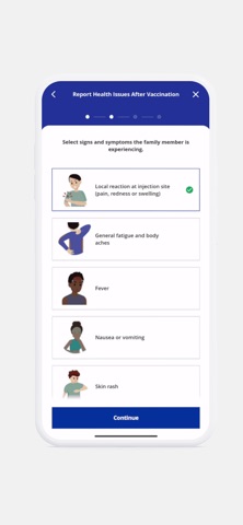 IOM Vaccine screenshot