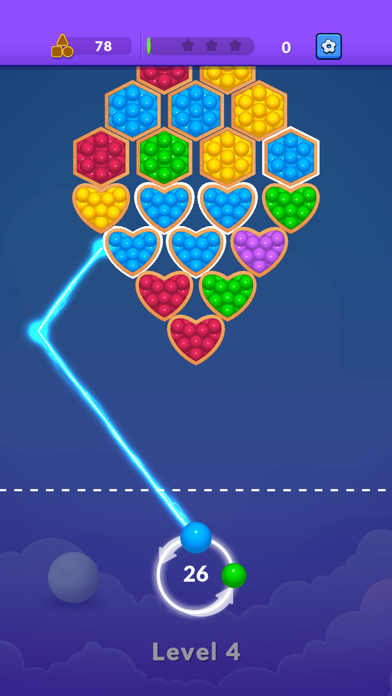 Bubble Shapes Breaker Screenshot