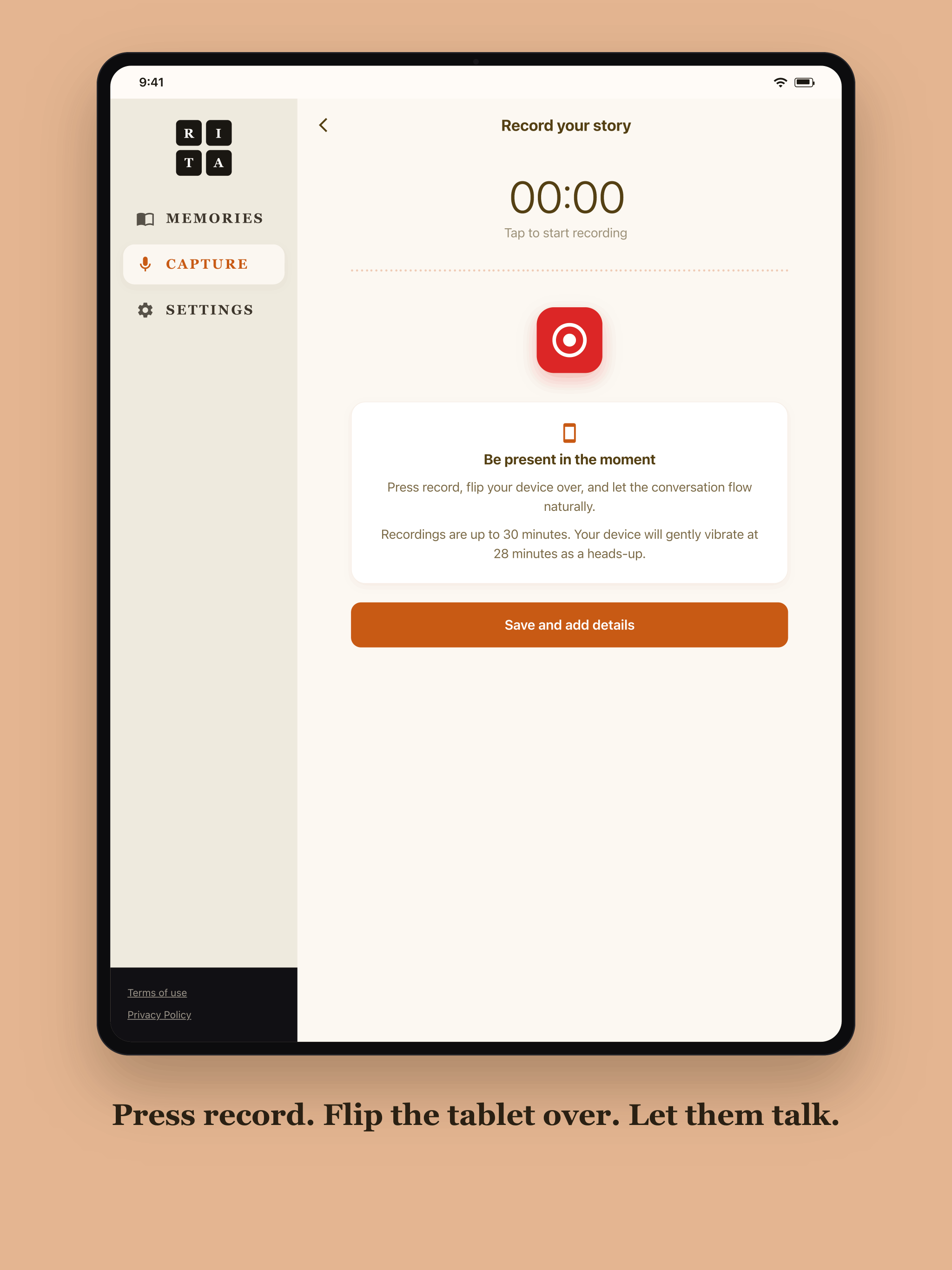 Rita Reminisce in the app