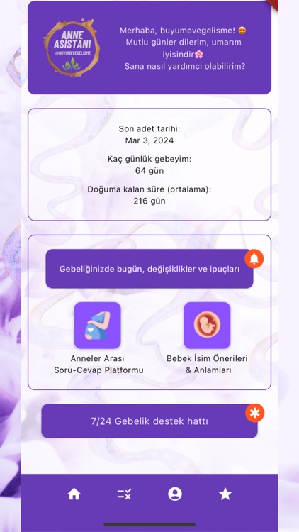 AşkoAPP Regl & Gebelik