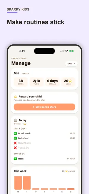 Sparky Kids: Reward Chart screenshot 4