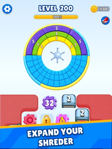 Cube Shred Color Sort Puzzle iPad screenshot