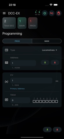 DCC-EX Cab screenshot