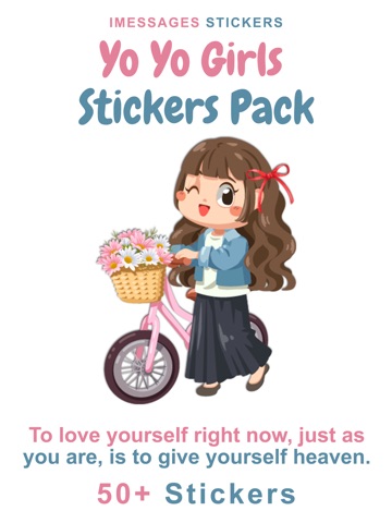 Yo Yo Girls - Sticker Pack iPad screenshot