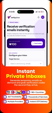 VerifyGlobe - SMS & Utilities screenshot