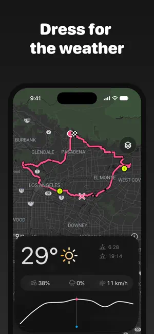 Waay - cycling route planner screenshot 4