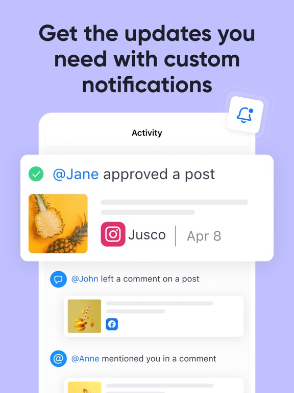 Planable: social media planner iPad screenshot 5 - Social Networking app