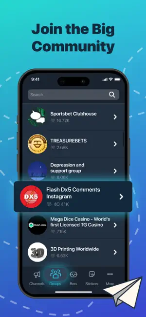 Telegram Channel Hub Group App screenshot 4