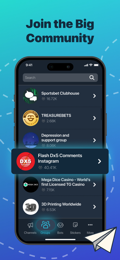 Telegram Channel Hub Group App screenshot 4