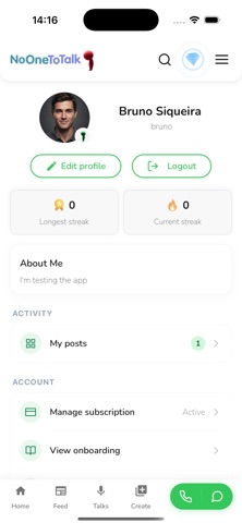 NoOneToTalk screenshot