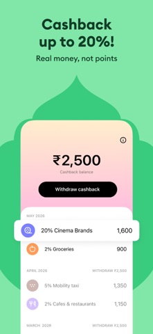 Roarbank: Credit Card & UPI iPhone screenshot 3