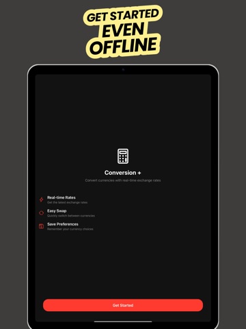 Offline Peso Dollar Converter iPad screenshot