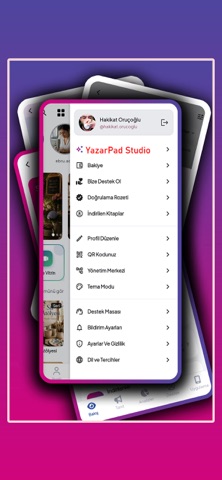 YazarPad - Kitap Yaz, Oku iPhone screenshot 7