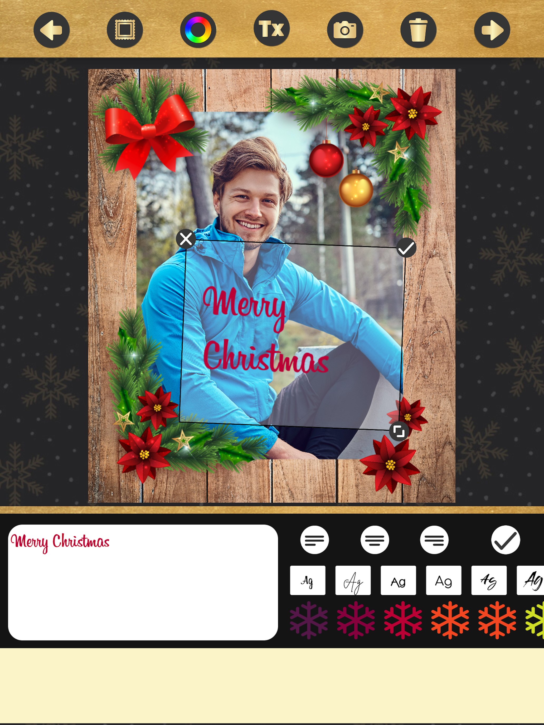 Christmas, New Year frames screenshot 13