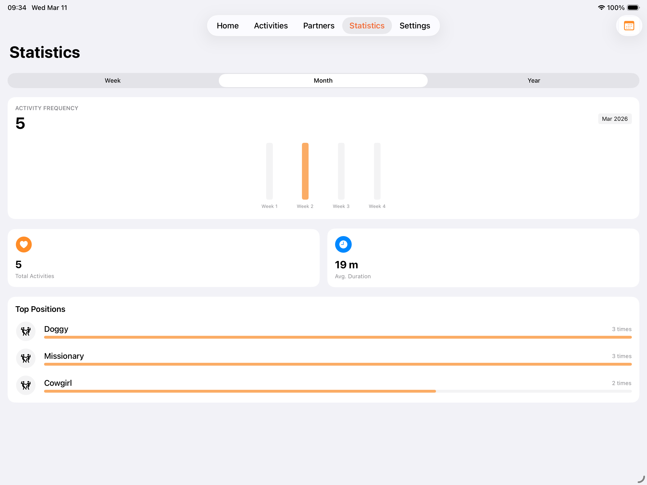 Intimetrics – Intimacy Tracker screenshot 6