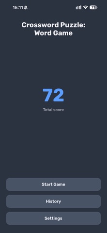 Crossword Puzzle: Word Game iPhone screenshot