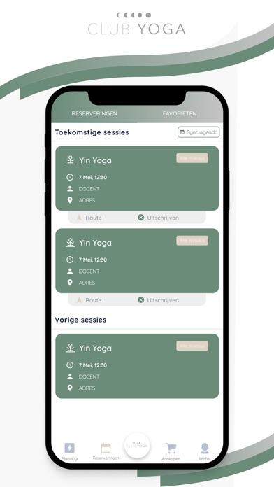 Club Yoga Leeuwarden Screenshot