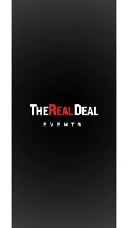 the real deal events iphone screenshot 1