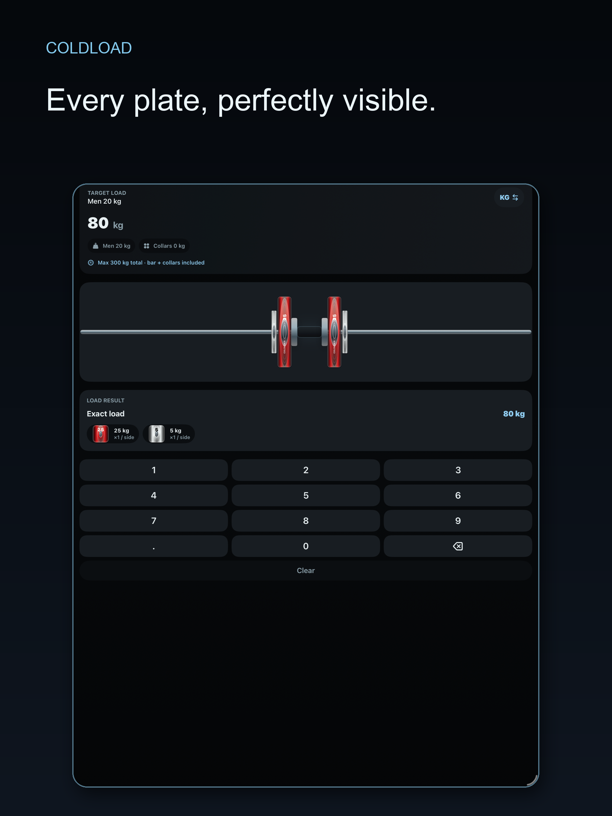 ColdLoad: Plate Calculator screenshot 4