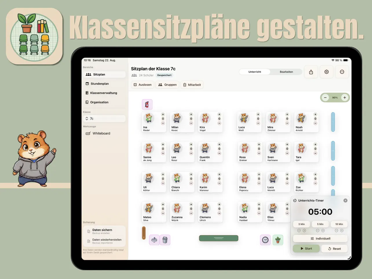 Screenshot #5 pour KlassenSitzplan Pro