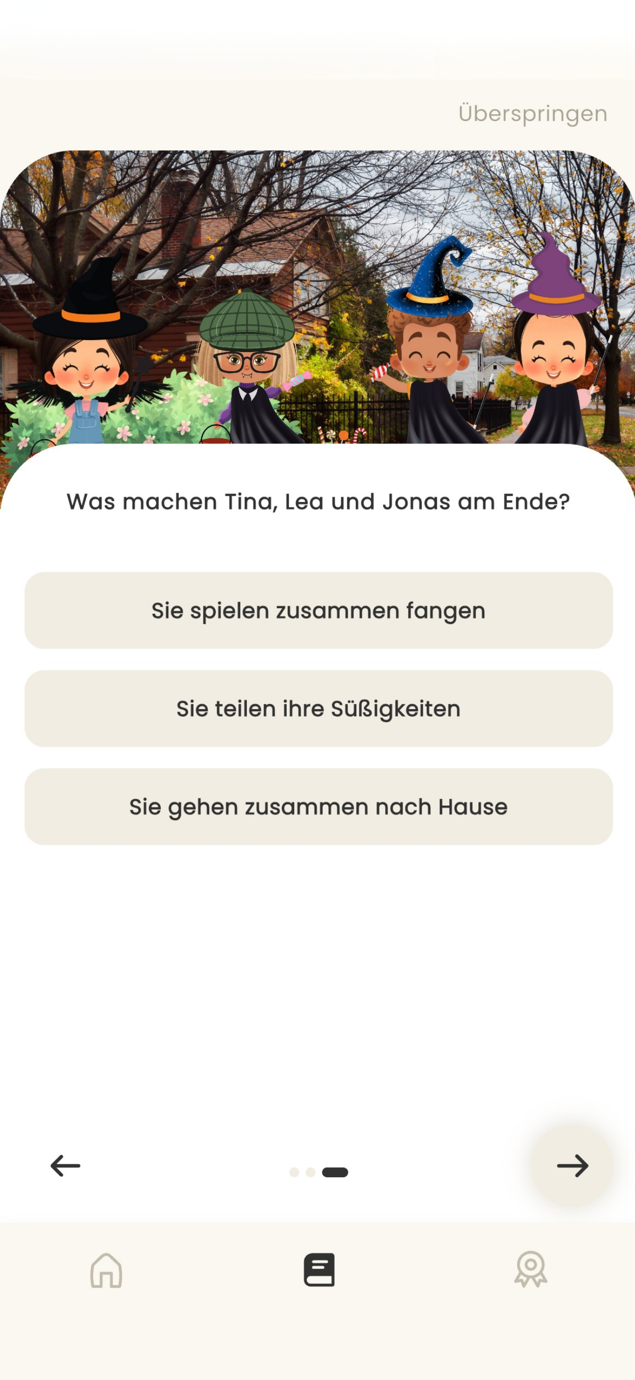 Schule mit Maple Tales