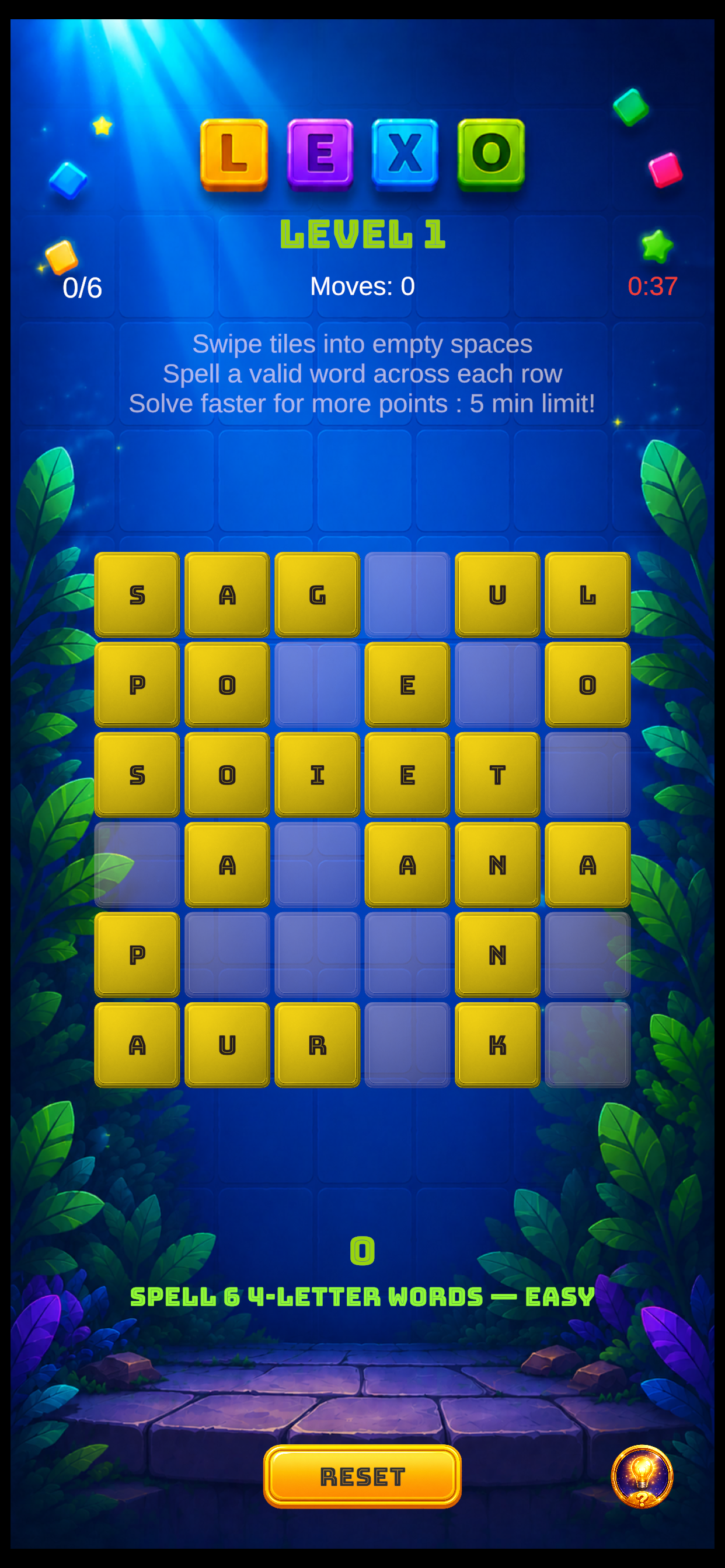 Lexo – Word Slide Puzzle screenshot 3