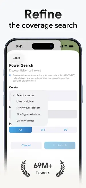 Cellular Network Signal Finder screenshot 2