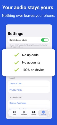 LoudPhone: Increase Volume Screenshot 3 of 5