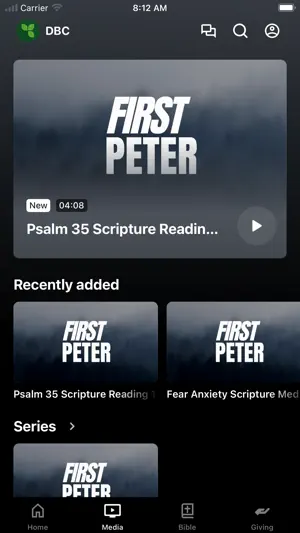 Dudley Baptist Church screenshot 2