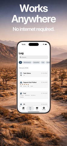 VanLog: Van Life Tracker screenshot