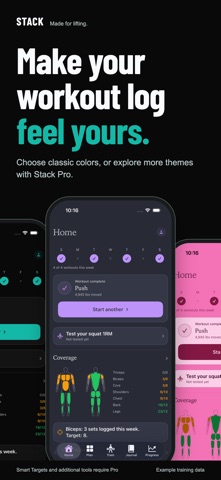 Stack - Gym Tracker Screenshot 3 of 10