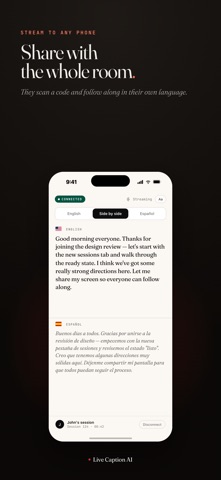 Live Caption AI screenshot