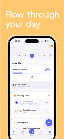 Flowly: AI Habit Tracker iPhone screenshot