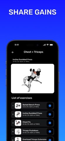 Gym Workout Plans For Men Screenshot 7 of 7