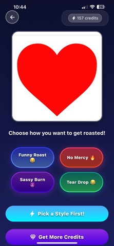 AI Roast Cam: Get Roasted iPhone screenshot