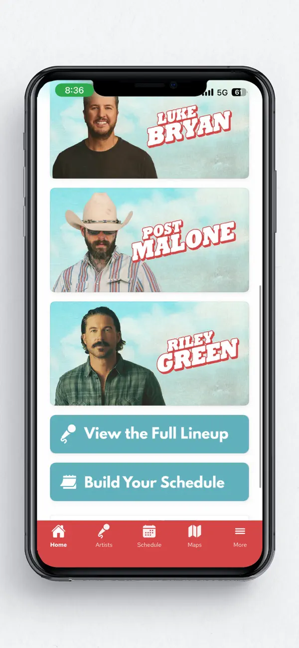 Screenshot #2 pour Carolina Country Music Fest