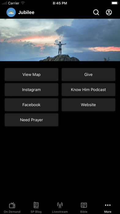 Jubilee Church iPhone screenshot 4 - Lifestyle app