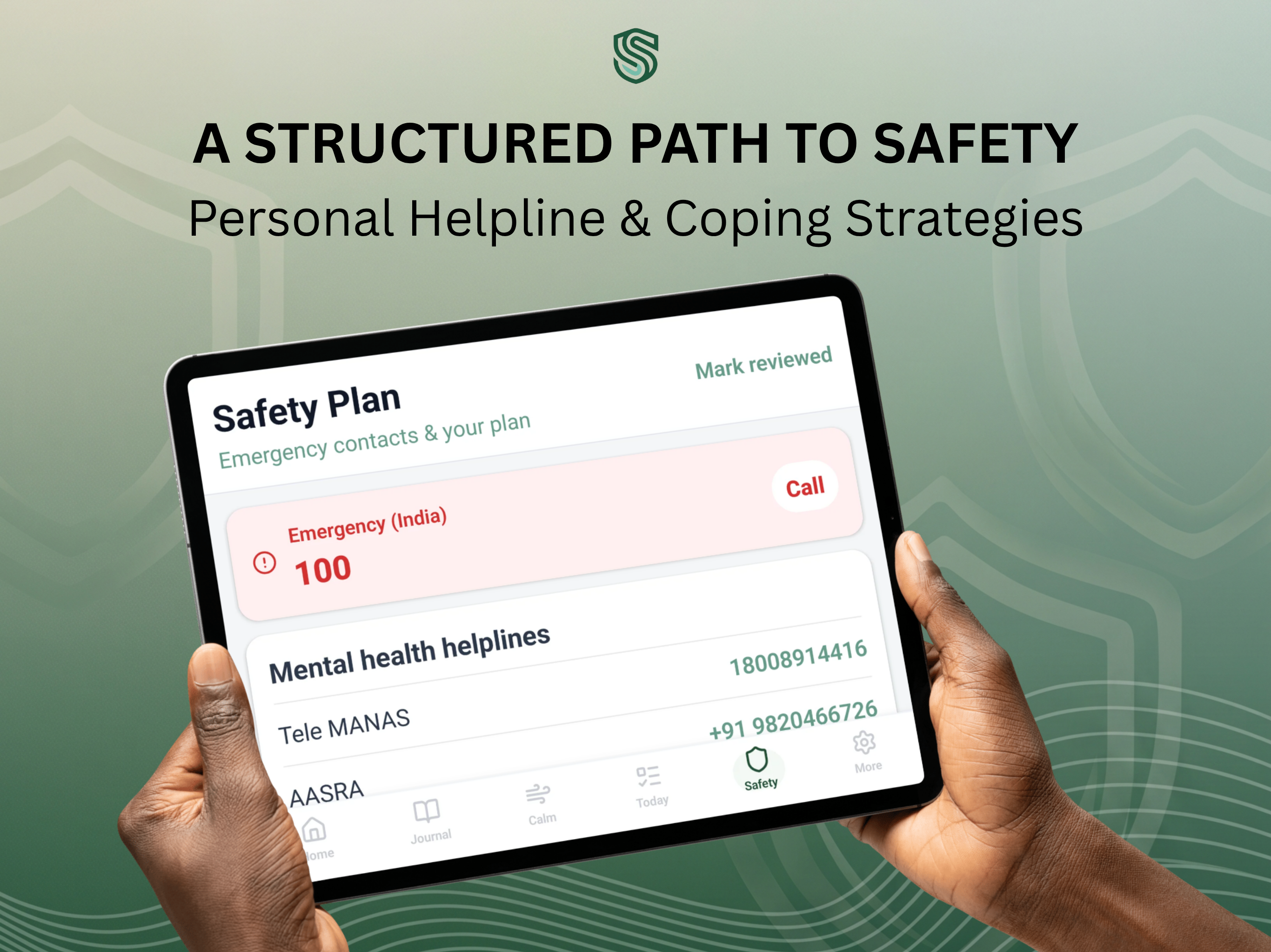 SafeMind: Safety Plan & Relief screenshot 6