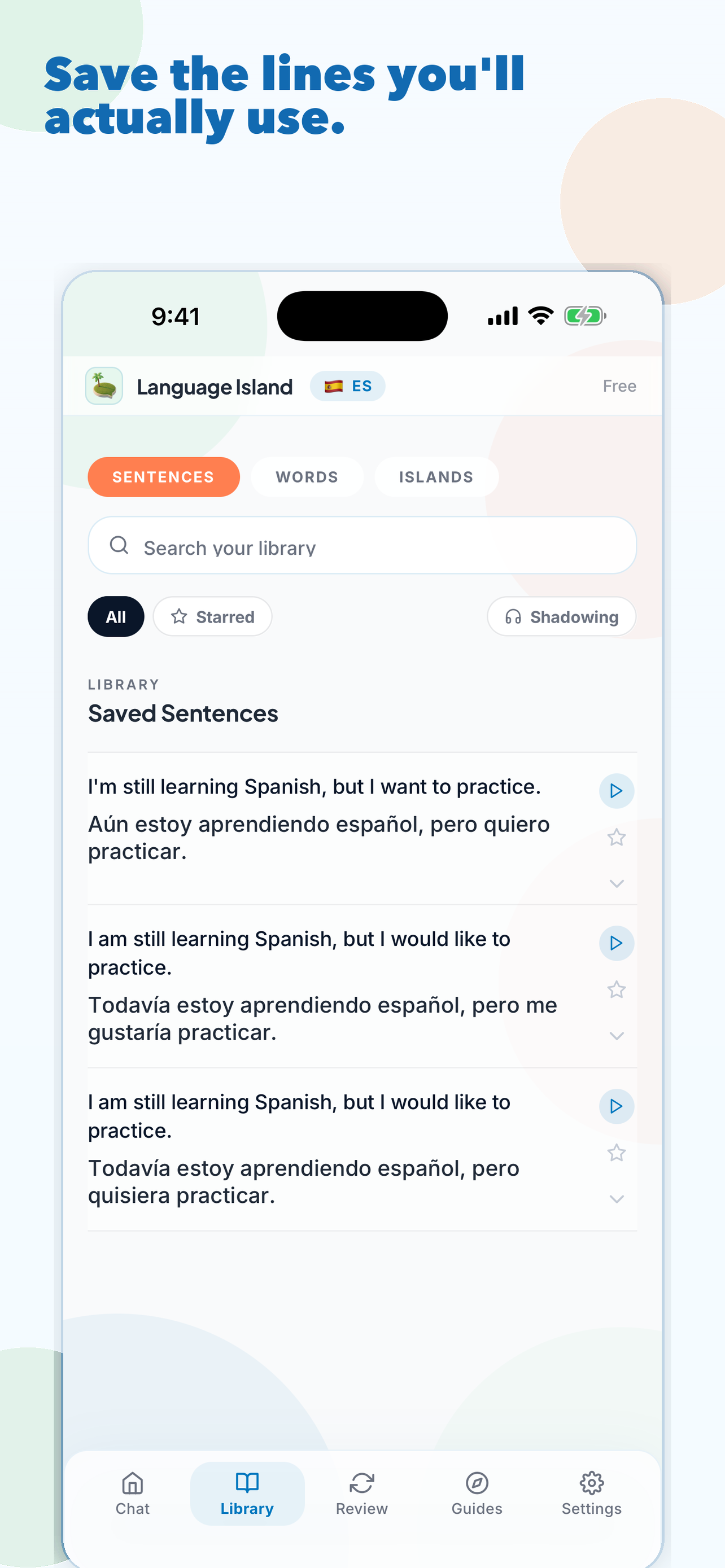 Language Island screenshot 2