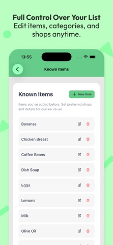 Intolist screenshot