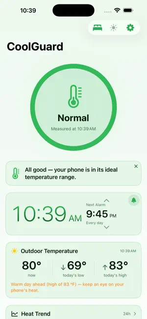 CoolGuard screenshot 1