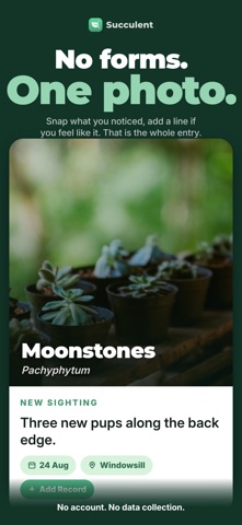 Succulent: Cactus Care Journal Screenshot 3 of 8