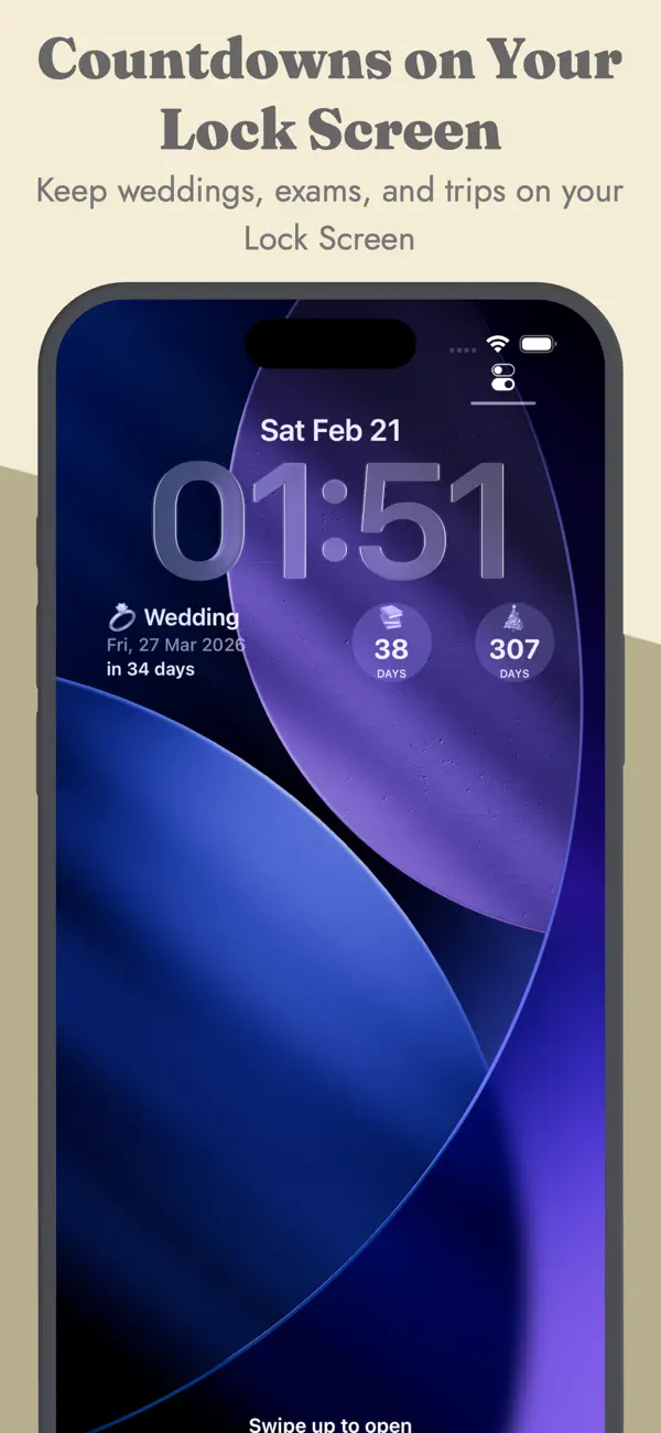 #4. Countdown Widget Event Date (iOS) Przez: Alaeddine Messaoudi