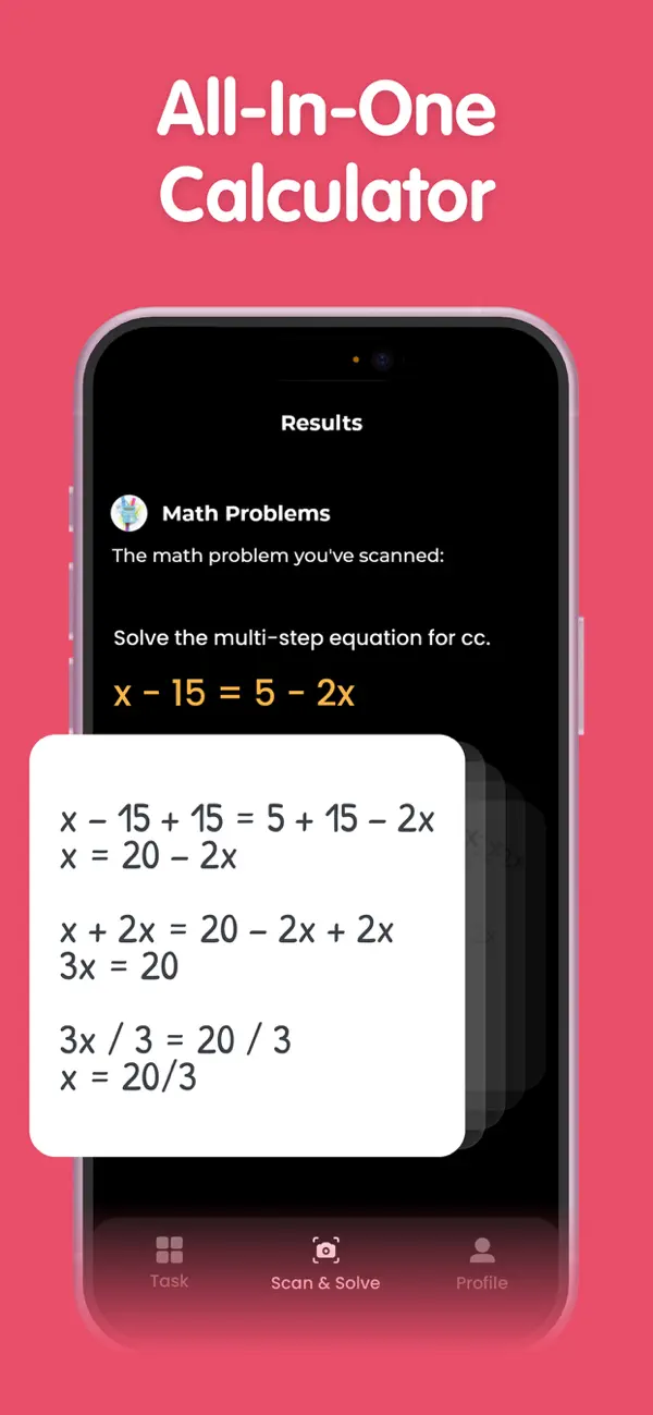 Screenshot #3 pour Homework AI - Math Helper