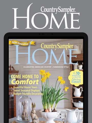 Country Sampler Home iPad screenshot