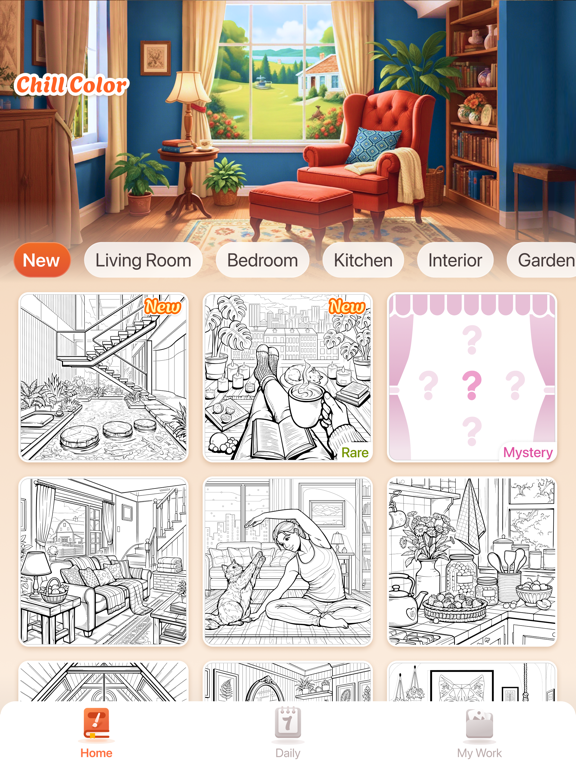 Chill Color - Paint by Number screenshot 14